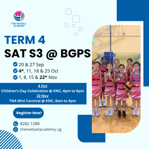 Saturday Session 3 @ BGPS Term 4 2025 *6yo to 8yo only*