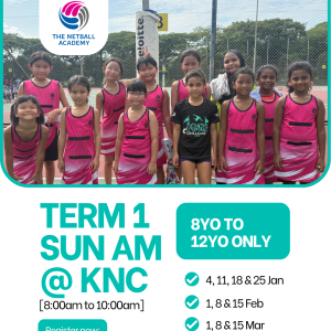 Sunday AM @ KNC Term 1 2026 *8yo to 12yo only*