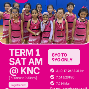 Saturday AM @ KNC Term 1 2026 *8yo to 9yo only*