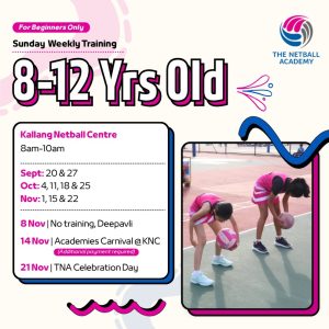 KNC Sun @ KNC Term 4 2026 *8yo to 12yo* (Beginners Only)